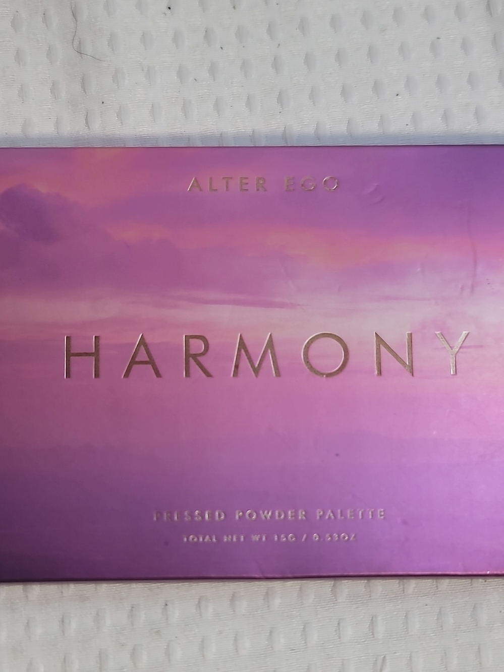 Alter Ego Harmony Pressed Powder Palette - Pink Purple Packaging